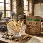 Beyaz Ginseng Panax (Kök)