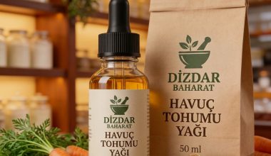 Havuç Tohumu Yağı doğal cilt ve saç bakım yağı - Dizdar Baharat