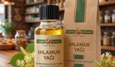 Ihlamur Yağı doğal cilt ve saç bakım yağı - Dizdar Baharat
