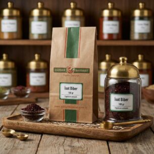 İsot Biber çiğ köfte ve kebaplara Urfa aroması katan baharat - Dizdar Baharat