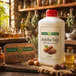 Jojoba Yağı hafif yapılı cilt ve saç bakım yağı - Dizdar Baharat Jojoba Yağı