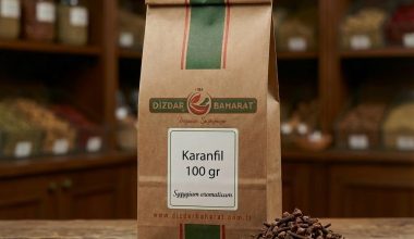 Karanfil içeceklere ve tatlılara yoğun aroma katan tane baharat - Dizdar Baharat