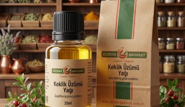 Keklik Üzümü Yağı masaj için güçlü aromatik yağ - Dizdar Baharat
