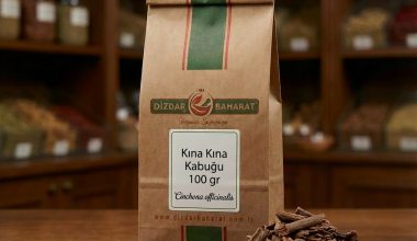 Kına Kına Kabuğu geleneksel acı aromalı kurutulmuş kabuk - Dizdar Baharat