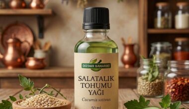 Salatalık Tohumu Yağı - 50 ml