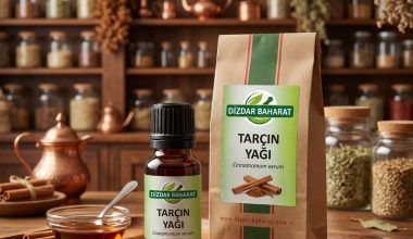 Yoğun aromalı doğal Tarçın Yağı şişesi görünümü