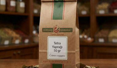 Doğal tetra yaprağı görünümü