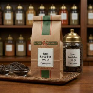 Doğal Tane Karabiber Saf ve Keskin Aroma - Dizdar Baharat